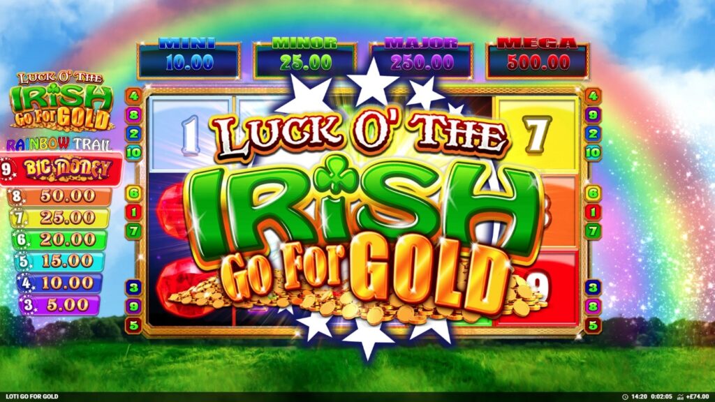 Luck O' The Irish Go For Gold Slot Game