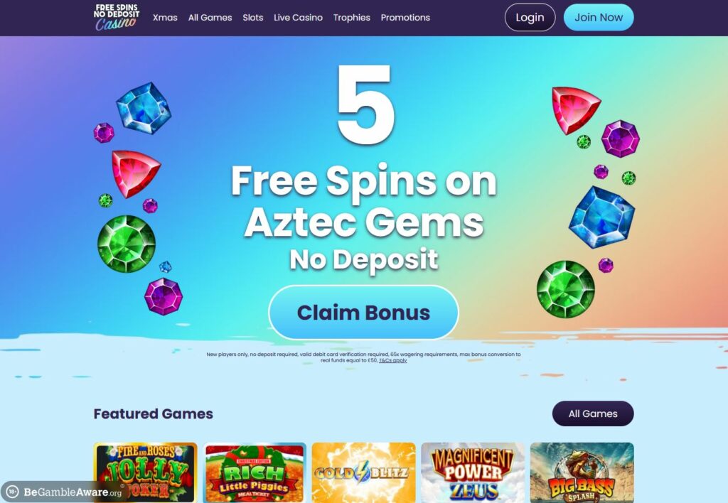Free Spins No Deposit Casino Review