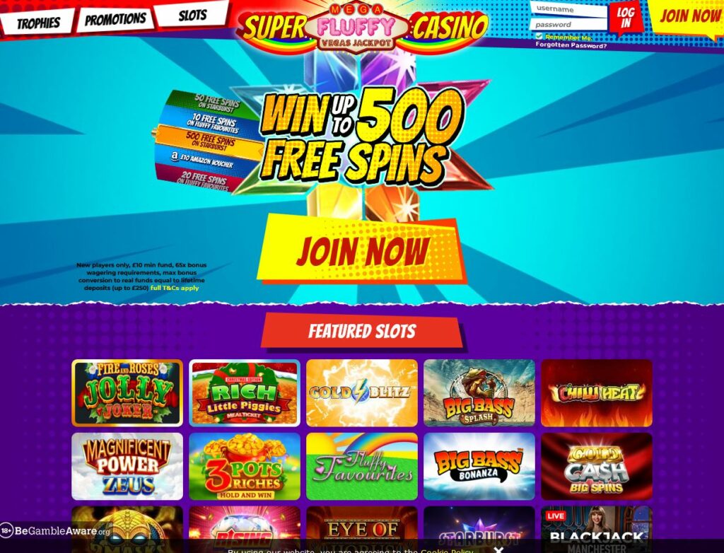 Super Mega Fluffy Rainbow Vegas Jackpot Casino Reviews