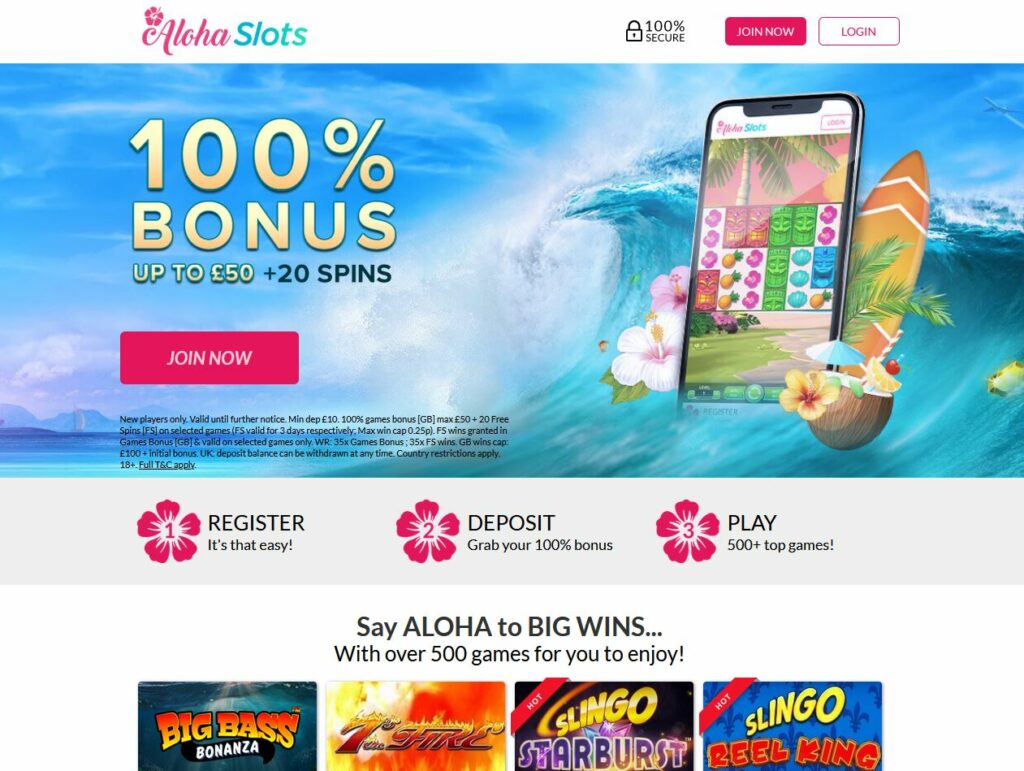 Aloha Slots Review