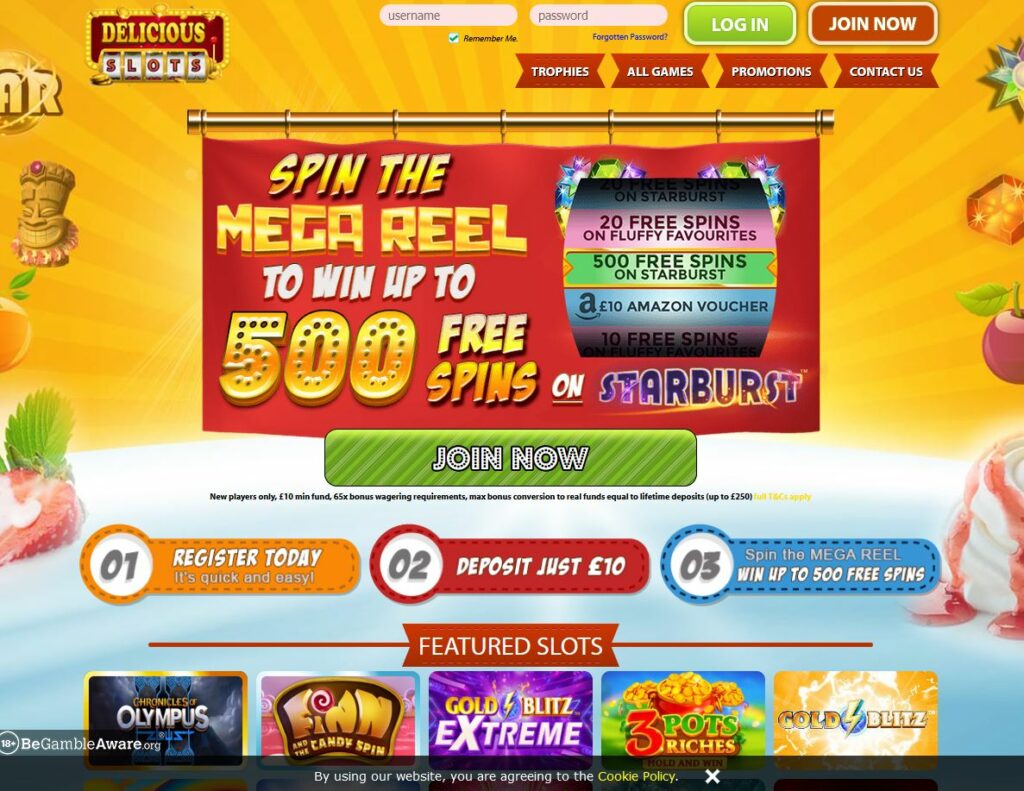 Delicious Slots Review