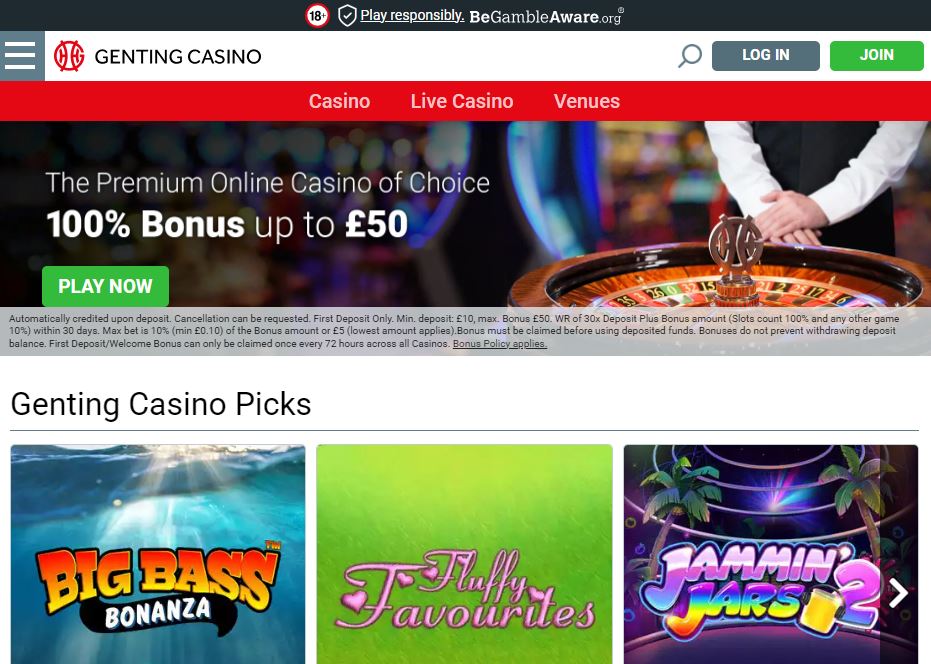 Genting Casino Review
