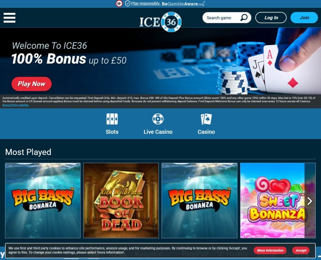 Ice36 Casino Review